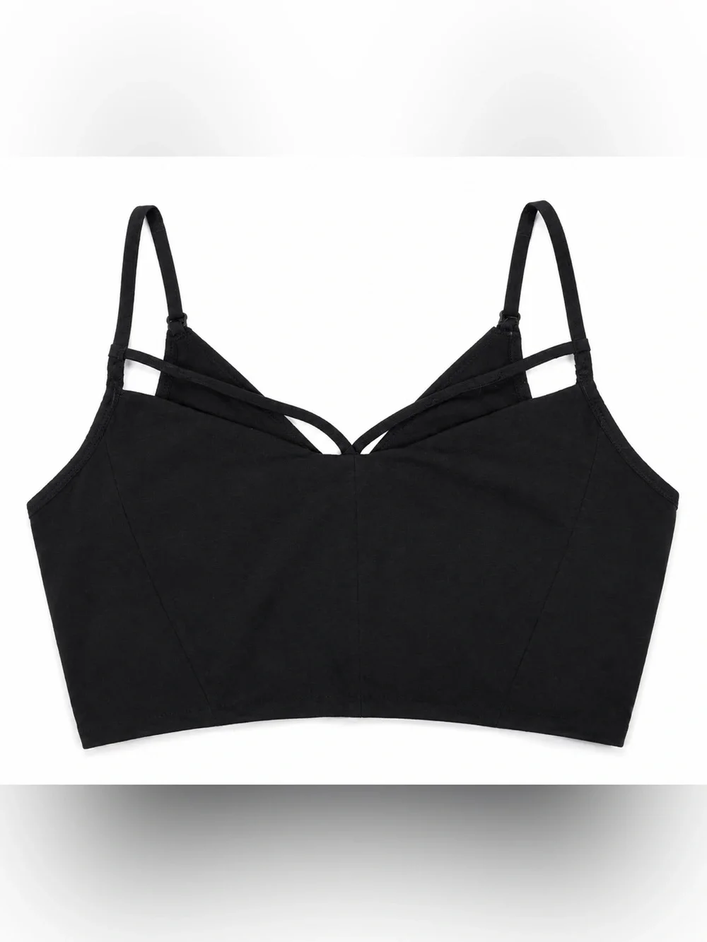 Victoria’s Secret Black Lightly Lined Wireless Sports Bra Bralette Size Small
